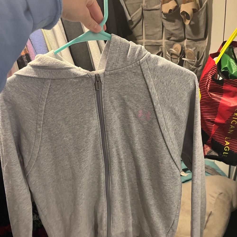 Under armour zip up